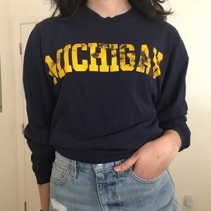 VINTAGE Michigan Long Sleeve